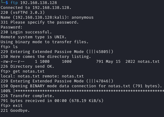 ftp login