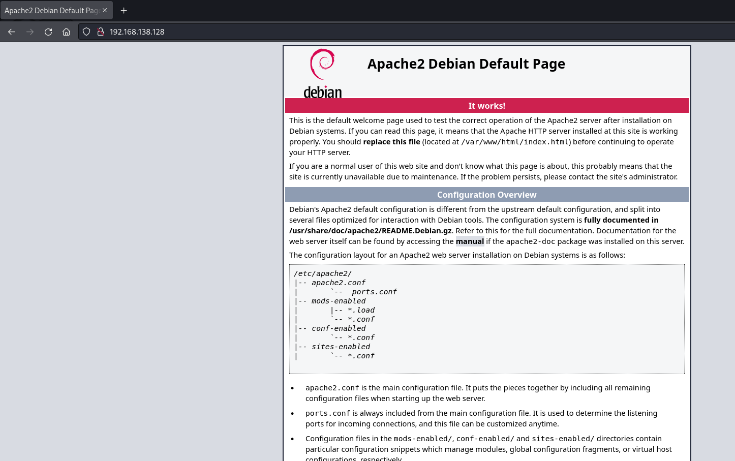 apache web server