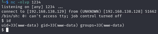 reverse shell connection