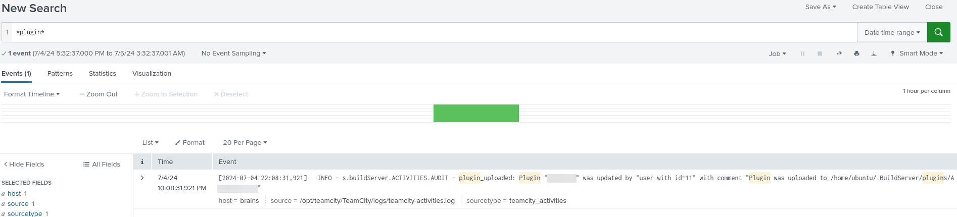 Malicious Plugin Installed
